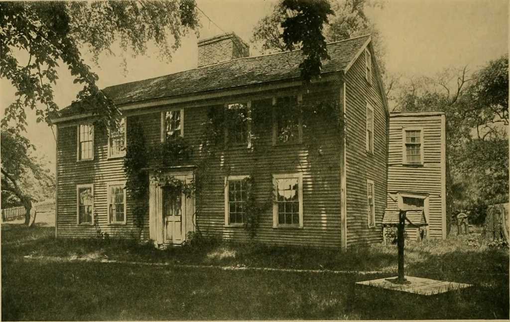 An illustration from An architectural monograph on New England colonial houses,, 1915, leaf 9