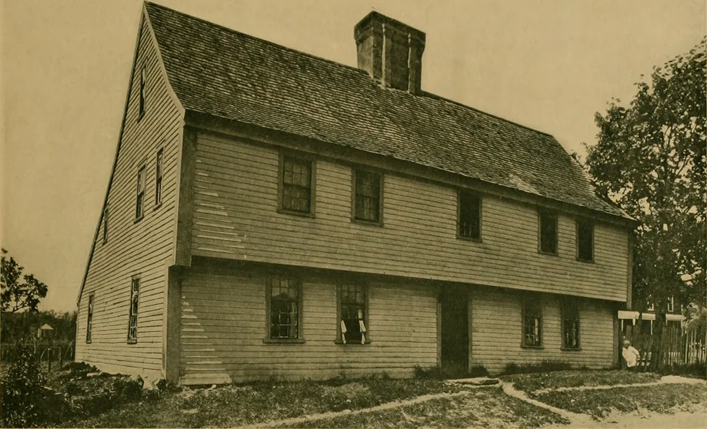 An illustration from An architectural monograph on colonial cottages, 1915, leaf 14