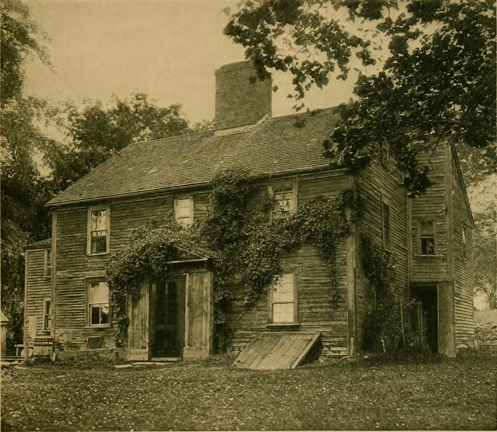 An illustration from An architectural monograph on colonial cottages, 1915, leaf 16