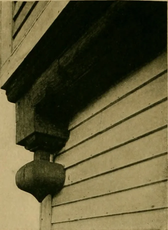 An illustration from An architectural monograph on colonial cottages, 1915, leaf 7