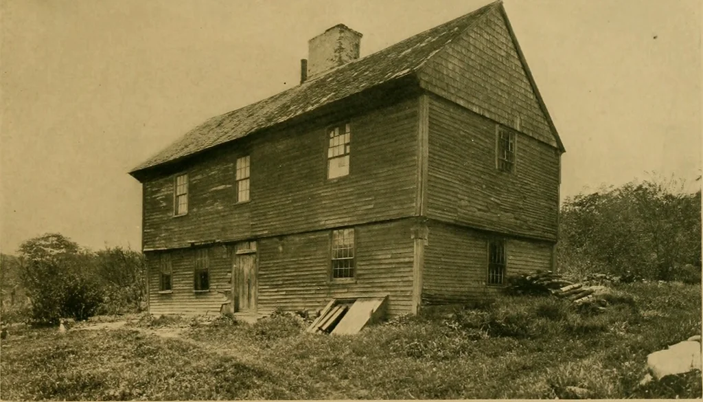 An illustration from An architectural monograph on colonial cottages, 1915, leaf 8