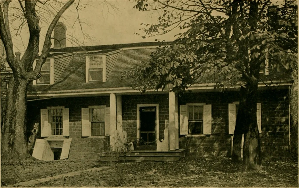 An illustration from An architectural monograph on farm houses of New Netherlands, 1915, leaf 11