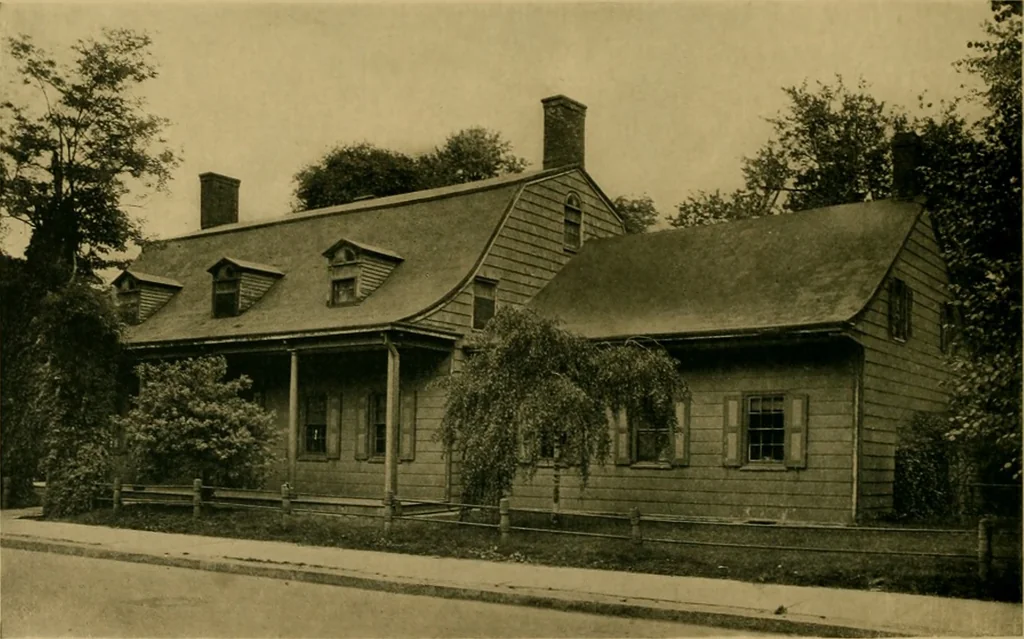 An illustration from An architectural monograph on farm houses of New Netherlands, 1915, leaf 11