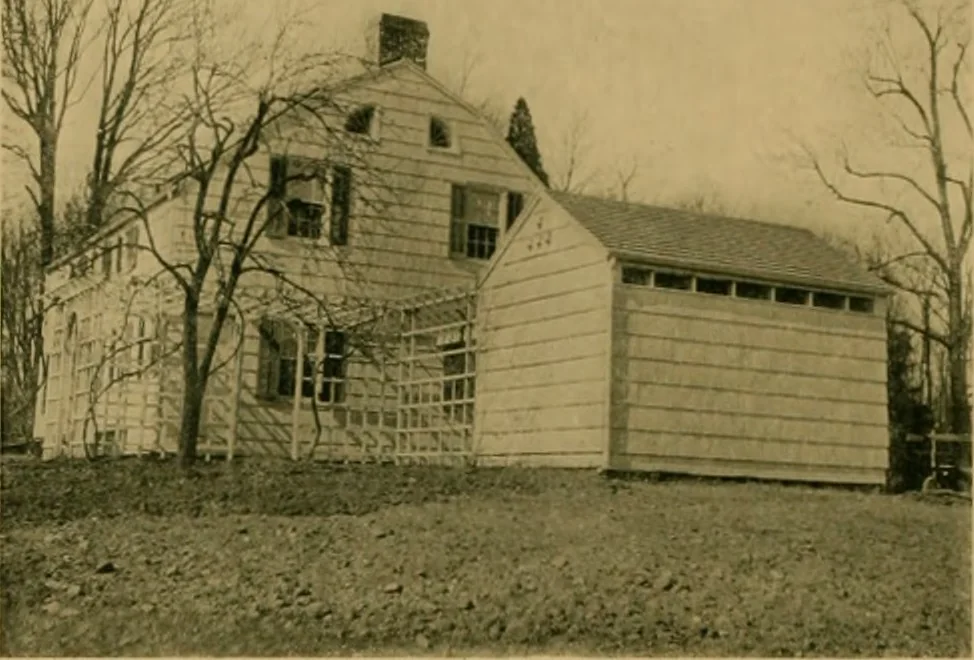 An illustration from An architectural monograph on farm houses of New Netherlands, 1915, leaf 17