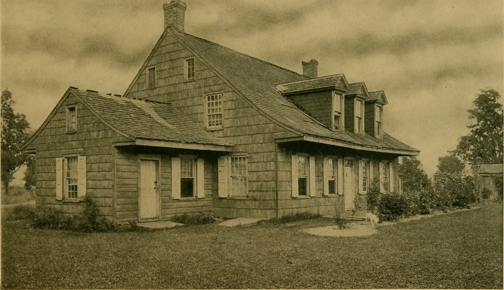 An illustration from An architectural monograph on farm houses of New Netherlands, 1915, leaf 6
