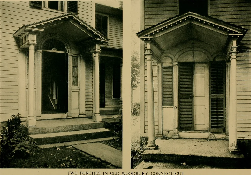 An illustration from An architectural monograph on old Woodbvry & adjacent domestic architecture in Connecticut,, 1916, leaf 11