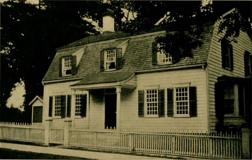 An illustration from An architectural monograph on old Woodbvry & adjacent domestic architecture in Connecticut,, 1916, leaf 13