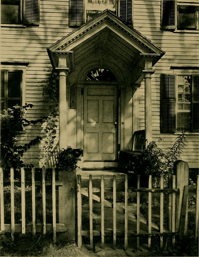 An illustration from An architectural monograph on old Woodbvry & adjacent domestic architecture in Connecticut,, 1916, leaf 15