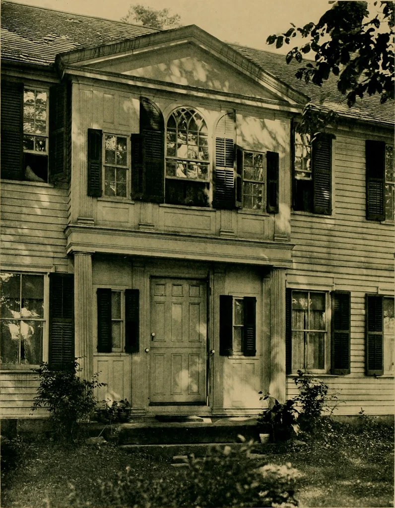 An illustration from An architectural monograph on old Woodbvry & adjacent domestic architecture in Connecticut,, 1916, leaf 3