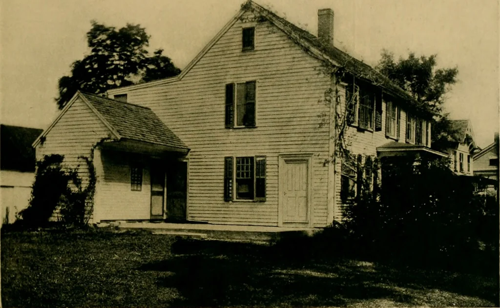 An illustration from An architectural monograph on old Woodbvry & adjacent domestic architecture in Connecticut,, 1916, leaf 6