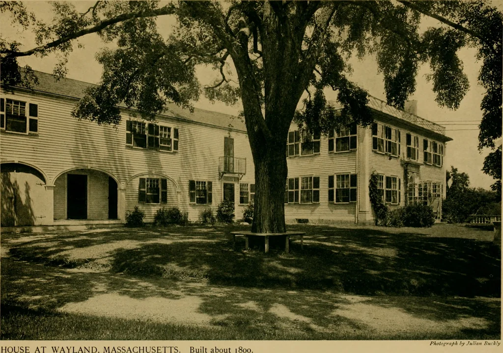 An illustration from An architectural monograph on domestic architecture in Massachusetts, 1750-1800,, 1916, leaf 10