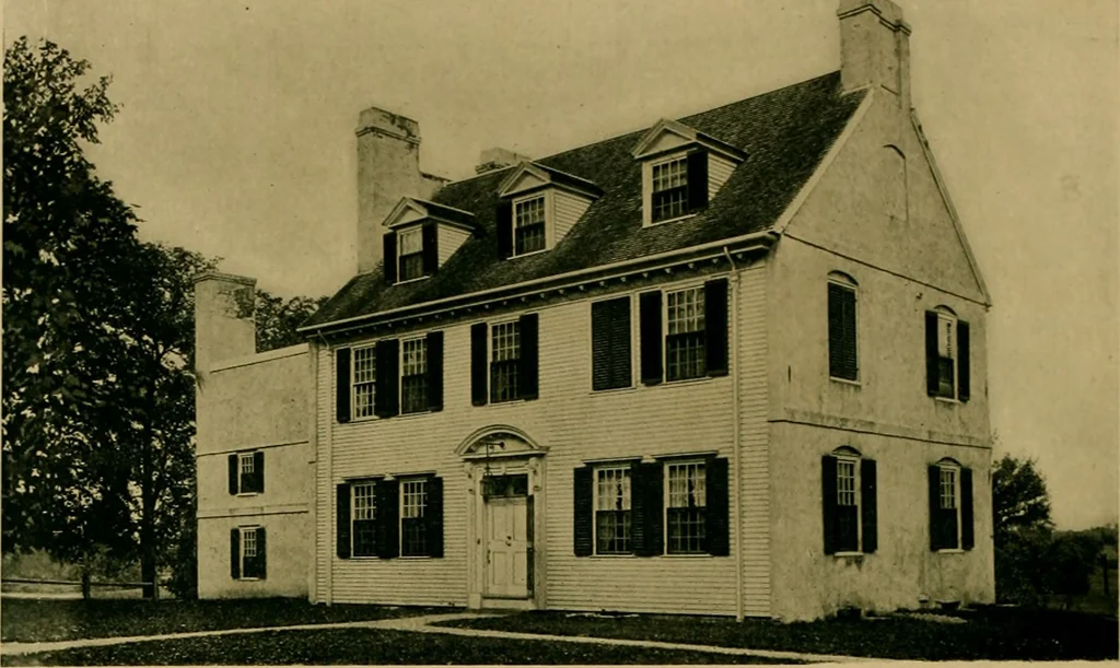 An illustration from An architectural monograph on domestic architecture in Massachusetts, 1750-1800,, 1916, leaf 11