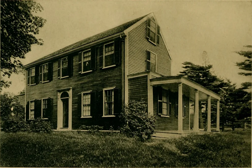 An illustration from An architectural monograph on domestic architecture in Massachusetts, 1750-1800,, 1916, leaf 5