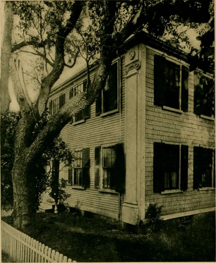 An illustration from An architectural monograph on domestic architecture in Massachusetts, 1750-1800,, 1916, leaf 7