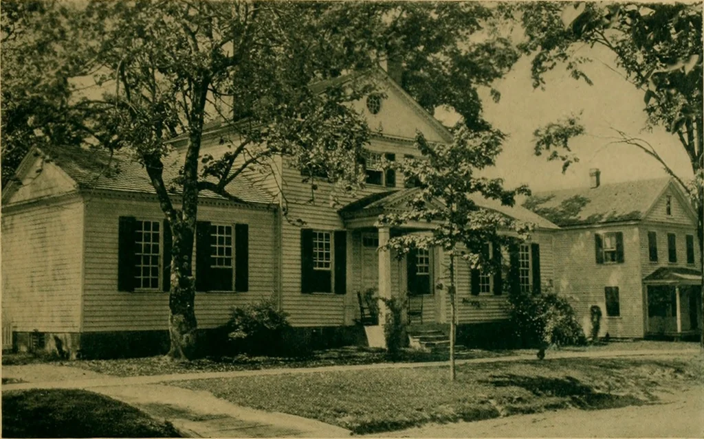 An illustration from An architectural monograph on houses of the southern colonies,, 1916, leaf 10