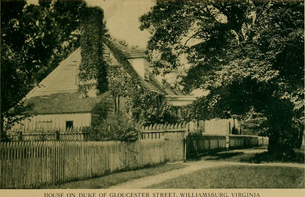 An illustration from An architectural monograph on houses of the southern colonies,, 1916, leaf 10