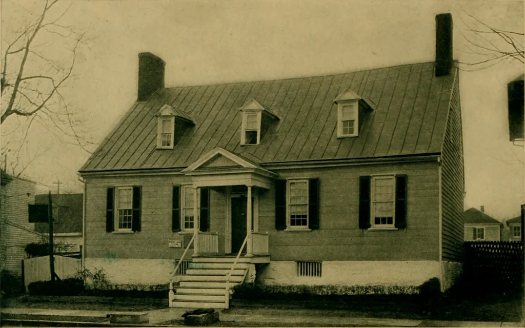 An illustration from An architectural monograph on houses of the southern colonies,, 1916, leaf 11