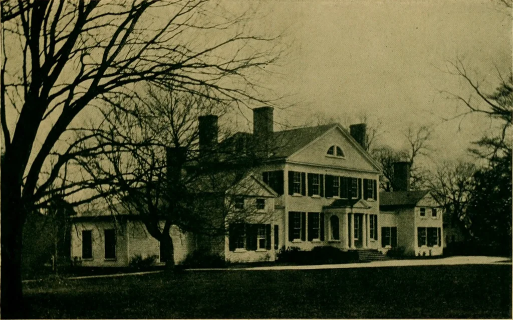 An illustration from An architectural monograph on houses of the southern colonies,, 1916, leaf 12