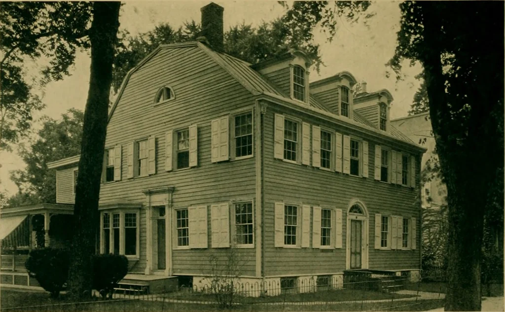An illustration from An architectural monograph on houses of the southern colonies,, 1916, leaf 13