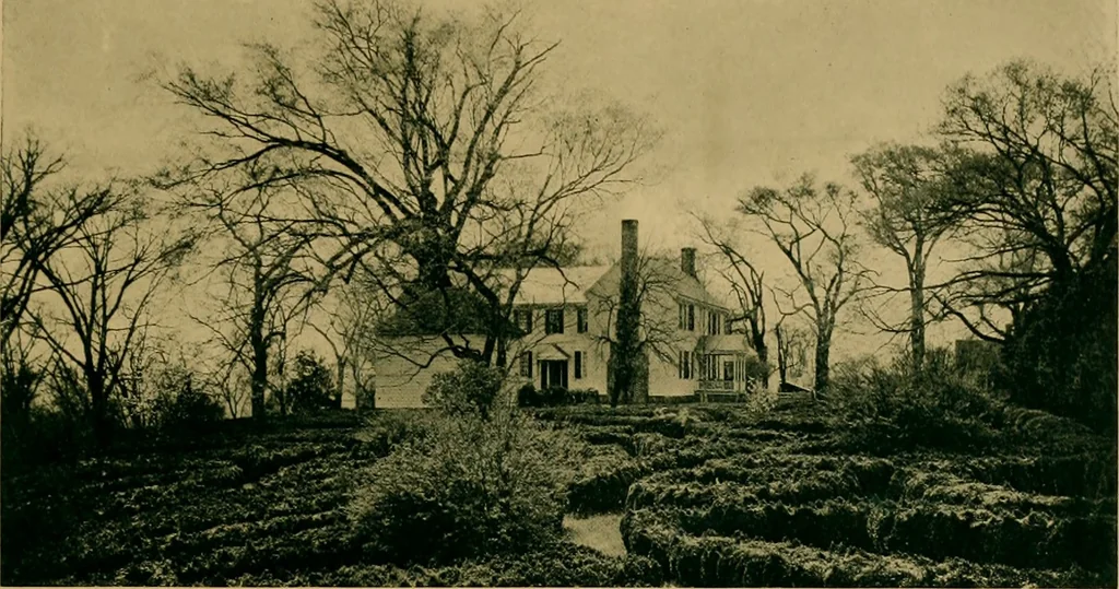 An illustration from An architectural monograph on houses of the southern colonies,, 1916, leaf 8