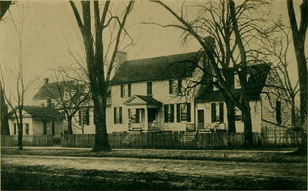 An illustration from An architectural monograph on houses of the southern colonies,, 1916, leaf 9