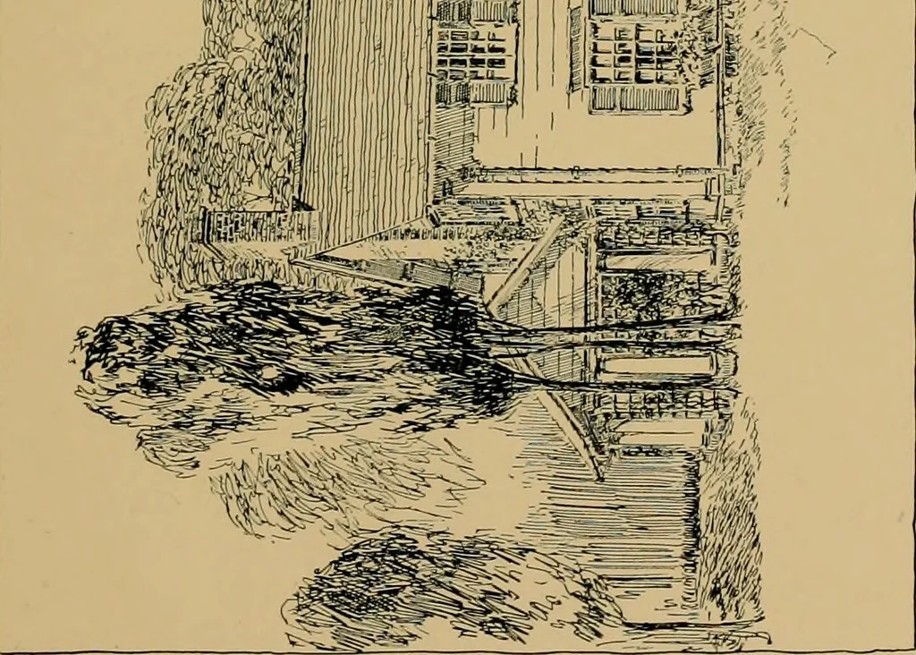 An illustration from An Architectural monograph on a suburban house and garage; competitive drawings; with report on the jury of architects,, 1916, leaf 22