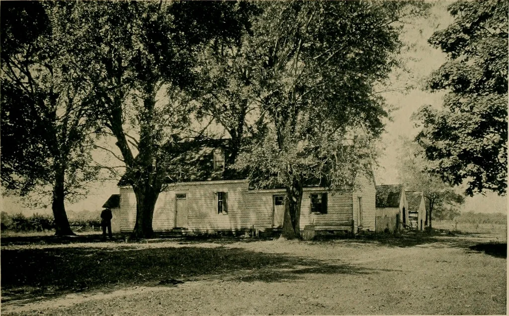 An illustration from An architectural monograph on colonial architecture of the Eastern shore of Maryland,, 1916, leaf 10