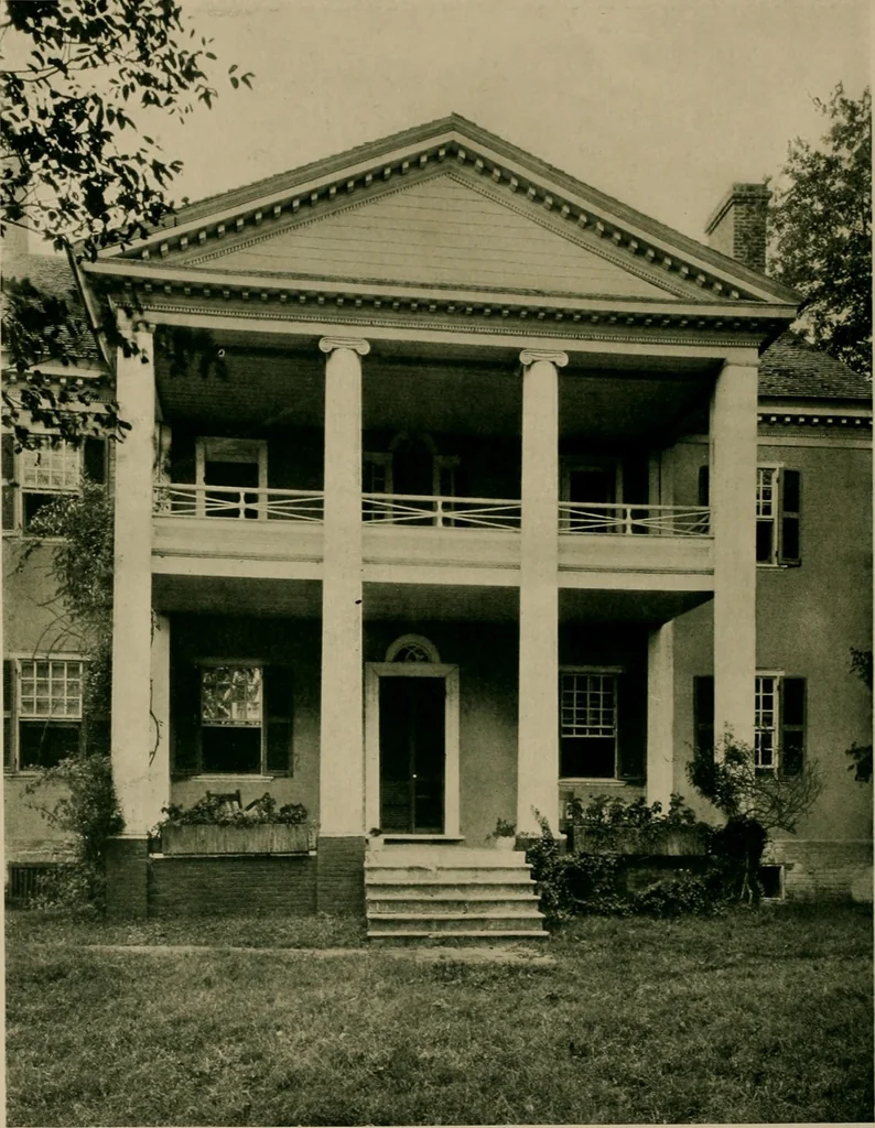An illustration from An architectural monograph on colonial architecture of the Eastern shore of Maryland,, 1916, leaf 3