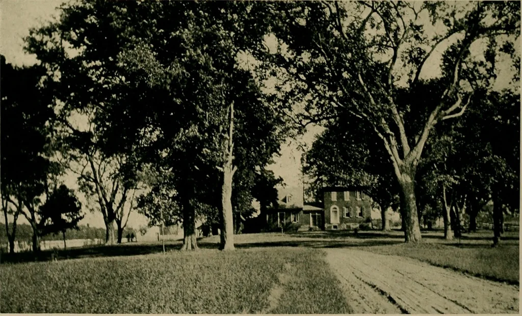 An illustration from An architectural monograph on colonial architecture of the Eastern shore of Maryland,, 1916, leaf 5