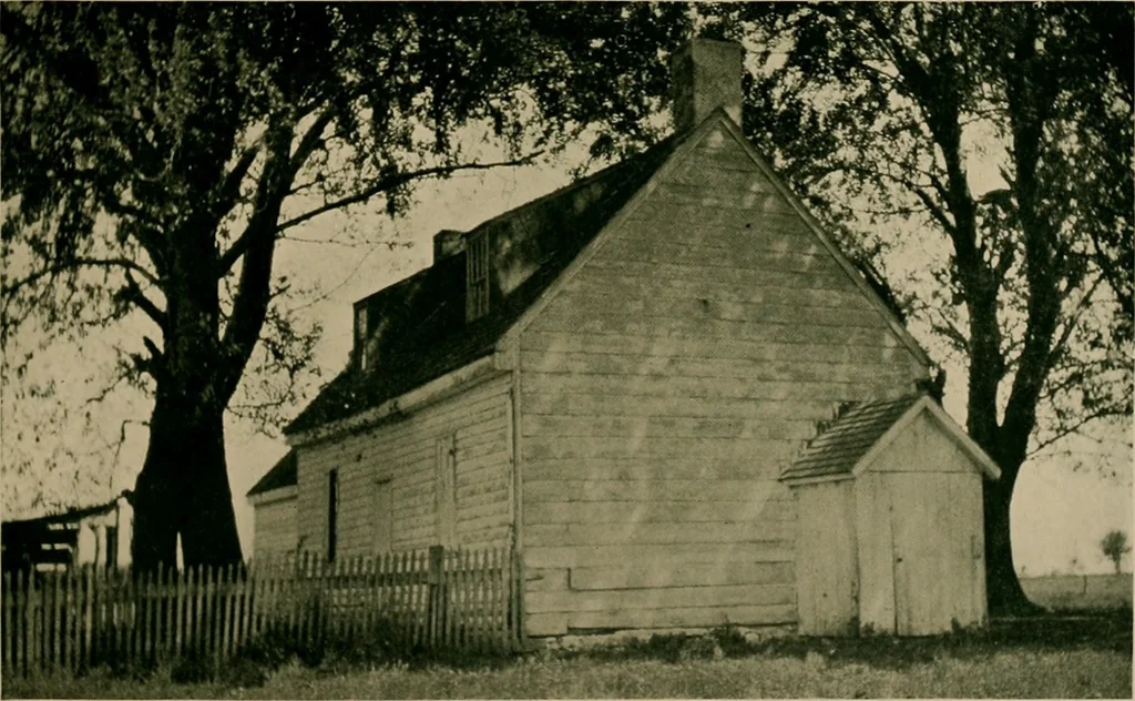 An illustration from An architectural monograph on colonial architecture of the Eastern shore of Maryland,, 1916, leaf 8
