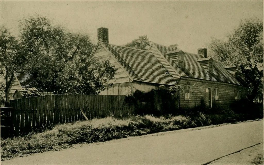 An illustration from An architectural monograph on colonial architecture of the Eastern shore of Maryland,, 1916, leaf 9