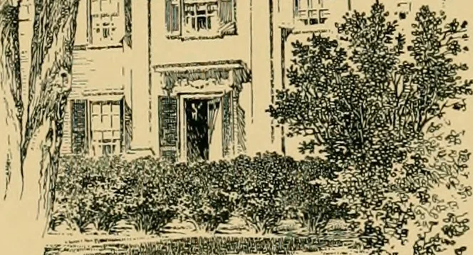 An illustration from An architectural monograph on old three story houses of New England,, 1917, leaf 2