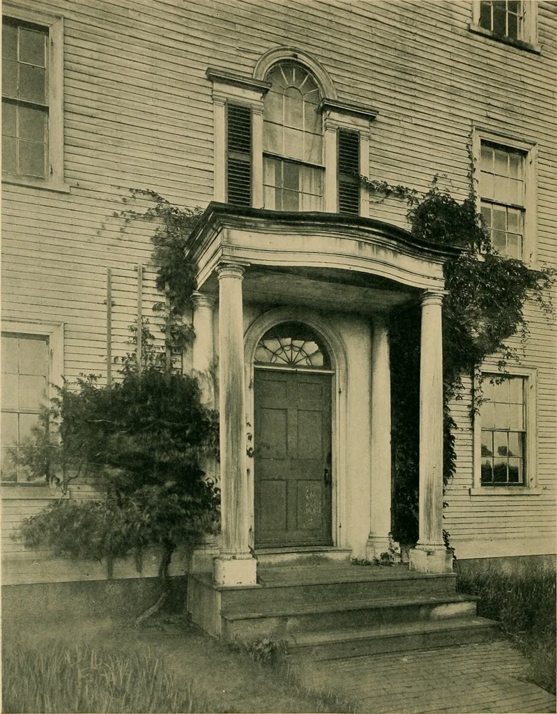 An illustration from An architectural monograph on old three story houses of New England,, 1917, leaf 3