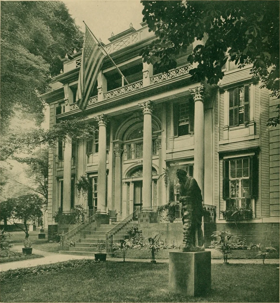 An illustration from An architectural monograph on the Bristol renaissance,, 1917, leaf 11