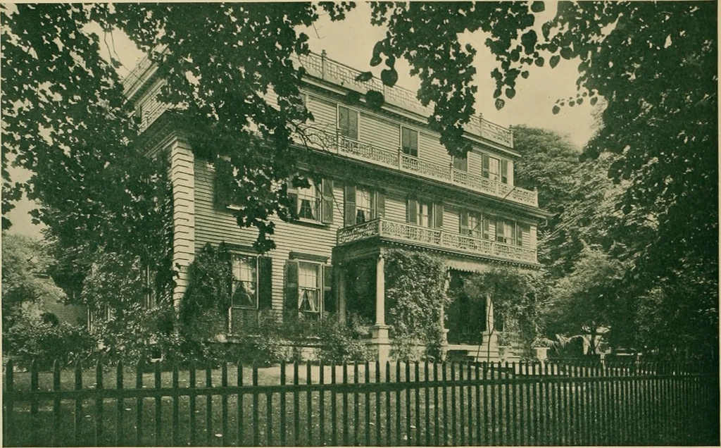 An illustration from An architectural monograph on the Bristol renaissance,, 1917, leaf 13