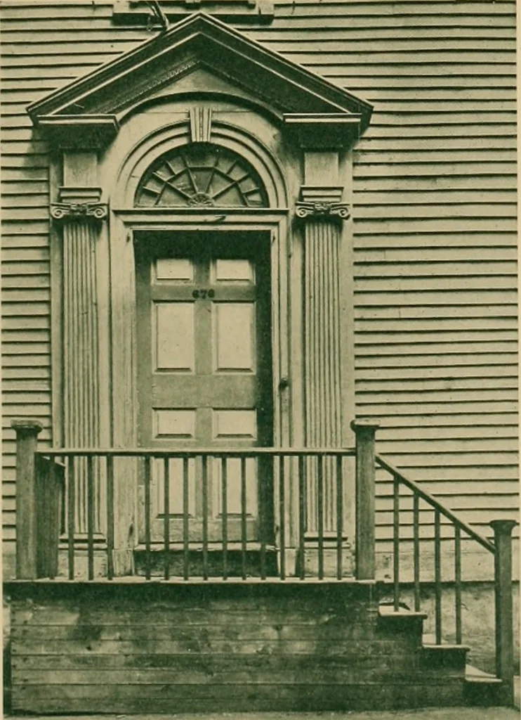 An illustration from An architectural monograph on the Bristol renaissance,, 1917, leaf 6