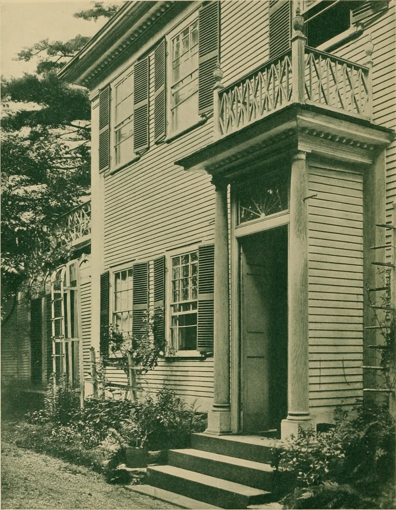 An illustration from An architectural monograph on the Bristol renaissance,, 1917, leaf 7