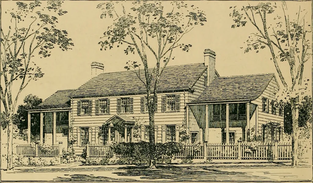 An illustration from An architectural monograph on a white pine hovse; competitive drawings, with report of the jury of architects, 1917, leaf 25