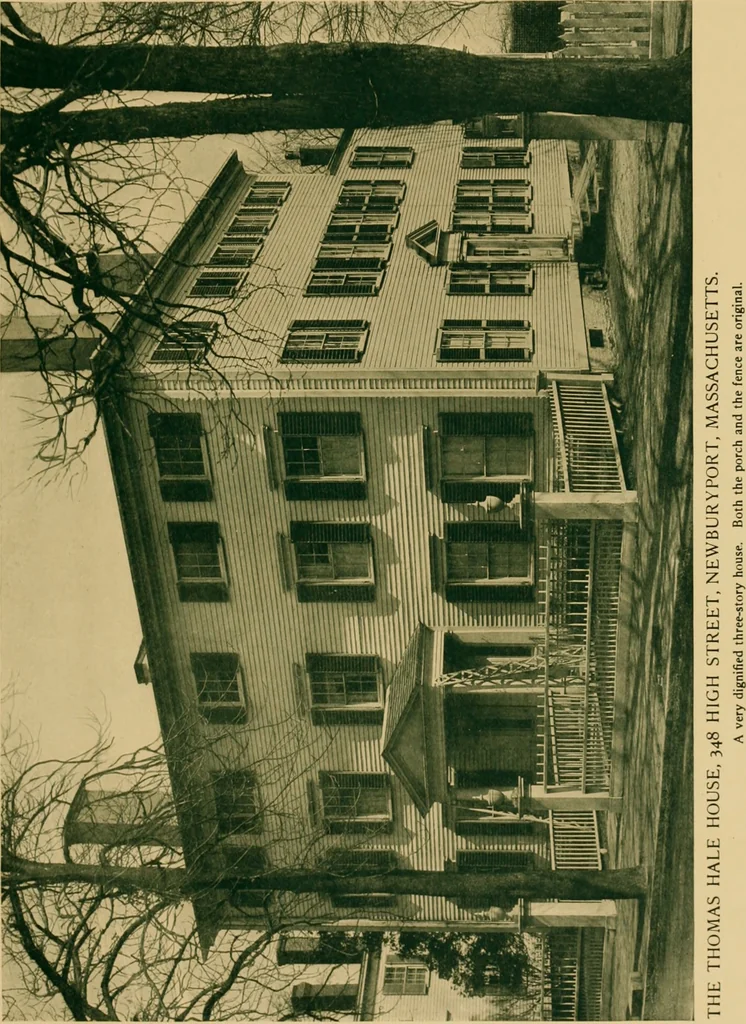 An illustration from An architectural monograph on old homes of Newburyport, Massachusetts,, 1917, leaf 10