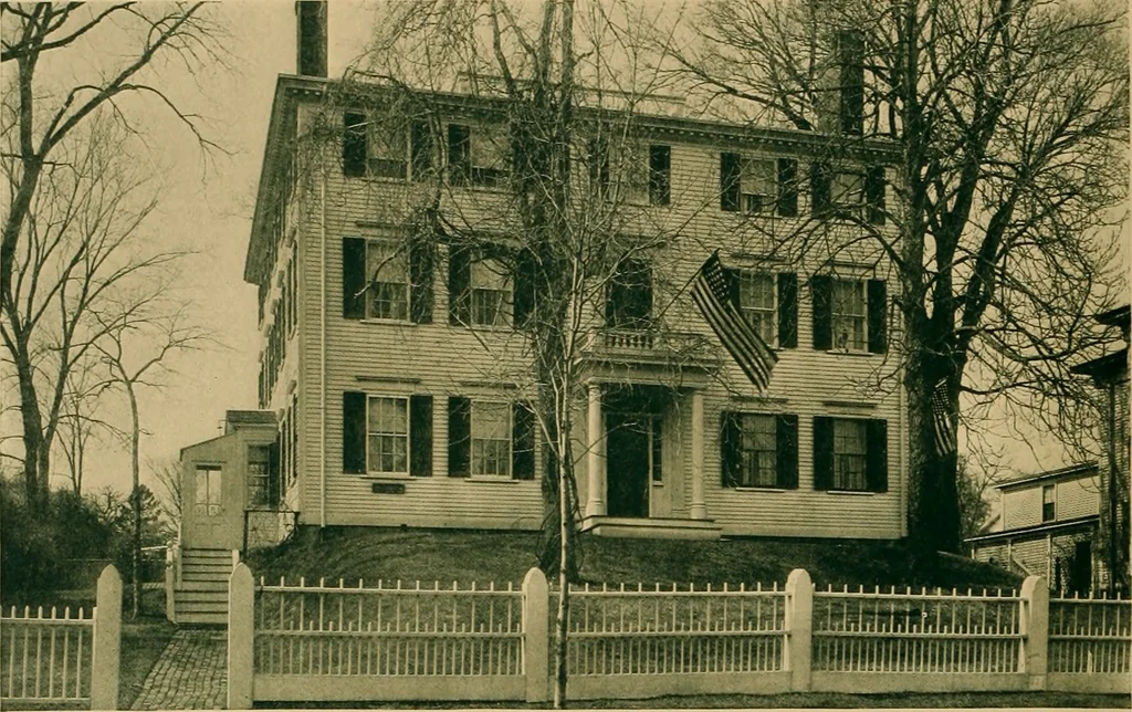 An illustration from An architectural monograph on old homes of Newburyport, Massachusetts,, 1917, leaf 13