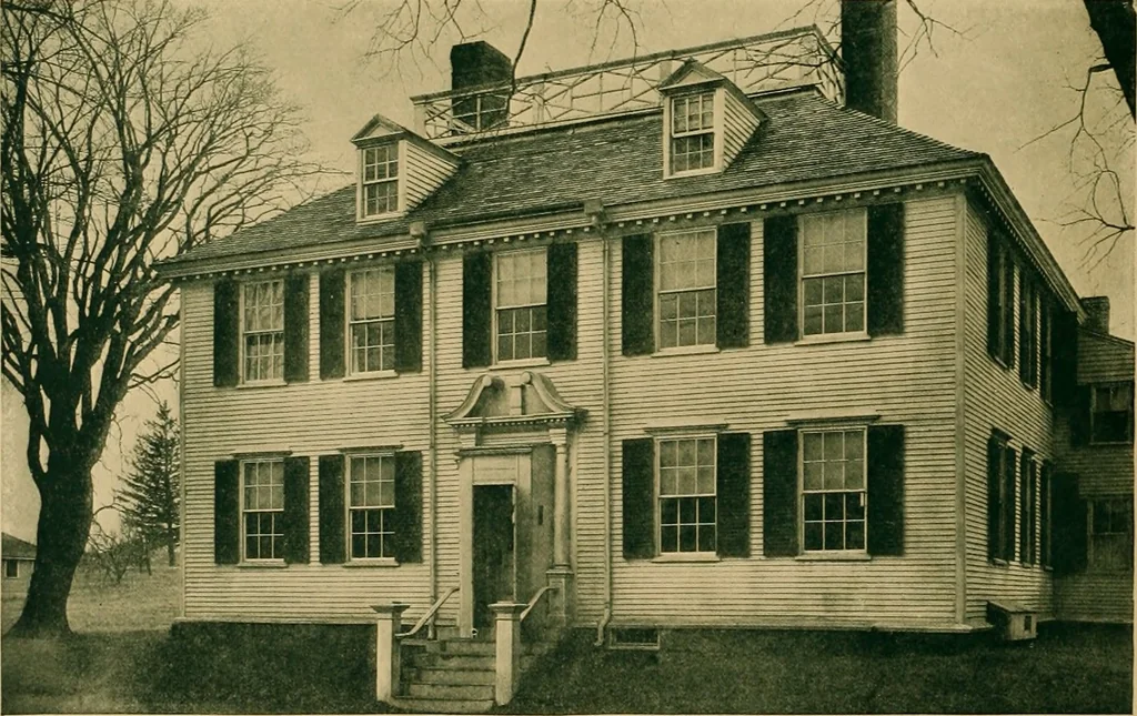An illustration from An architectural monograph on old homes of Newburyport, Massachusetts,, 1917, leaf 13
