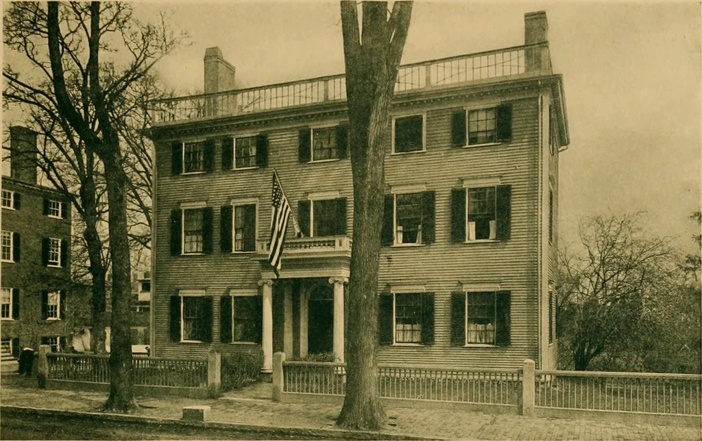 An illustration from An architectural monograph on old homes of Newburyport, Massachusetts,, 1917, leaf 16