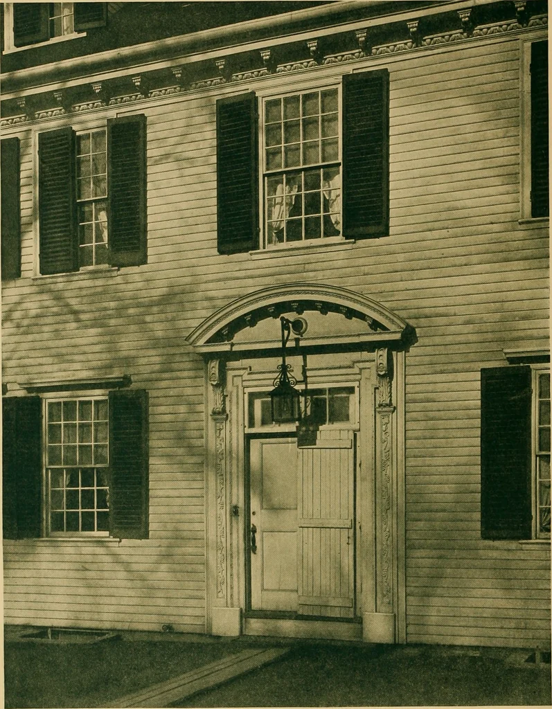An illustration from An architectural monograph on old homes of Newburyport, Massachusetts,, 1917, leaf 3