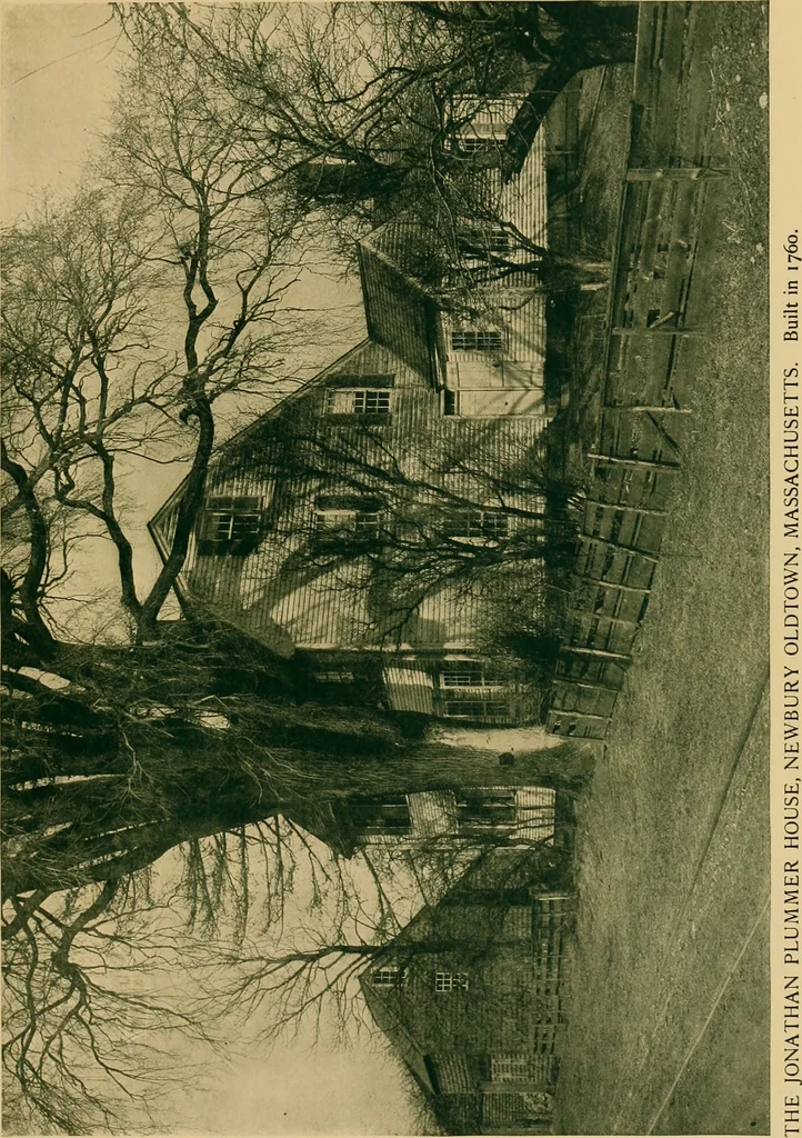 An illustration from An architectural monograph on old homes of Newburyport, Massachusetts,, 1917, leaf 6