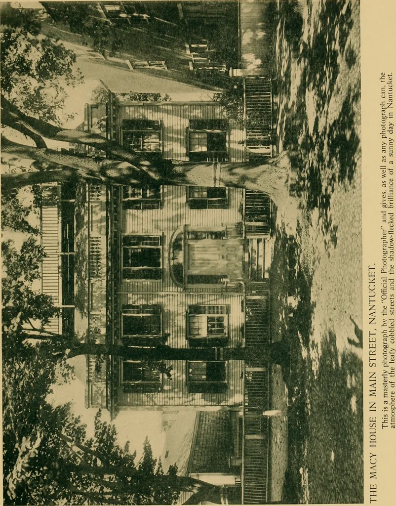 An illustration from An architectural monograph on the early dwellings of Nantucket, 1917, leaf 10