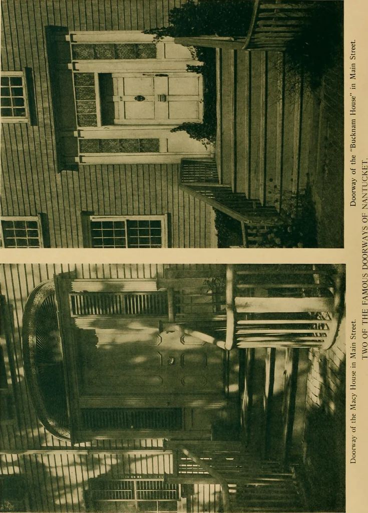 An illustration from An architectural monograph on the early dwellings of Nantucket, 1917, leaf 11