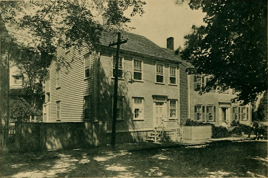 An illustration from An architectural monograph on the early dwellings of Nantucket, 1917, leaf 5