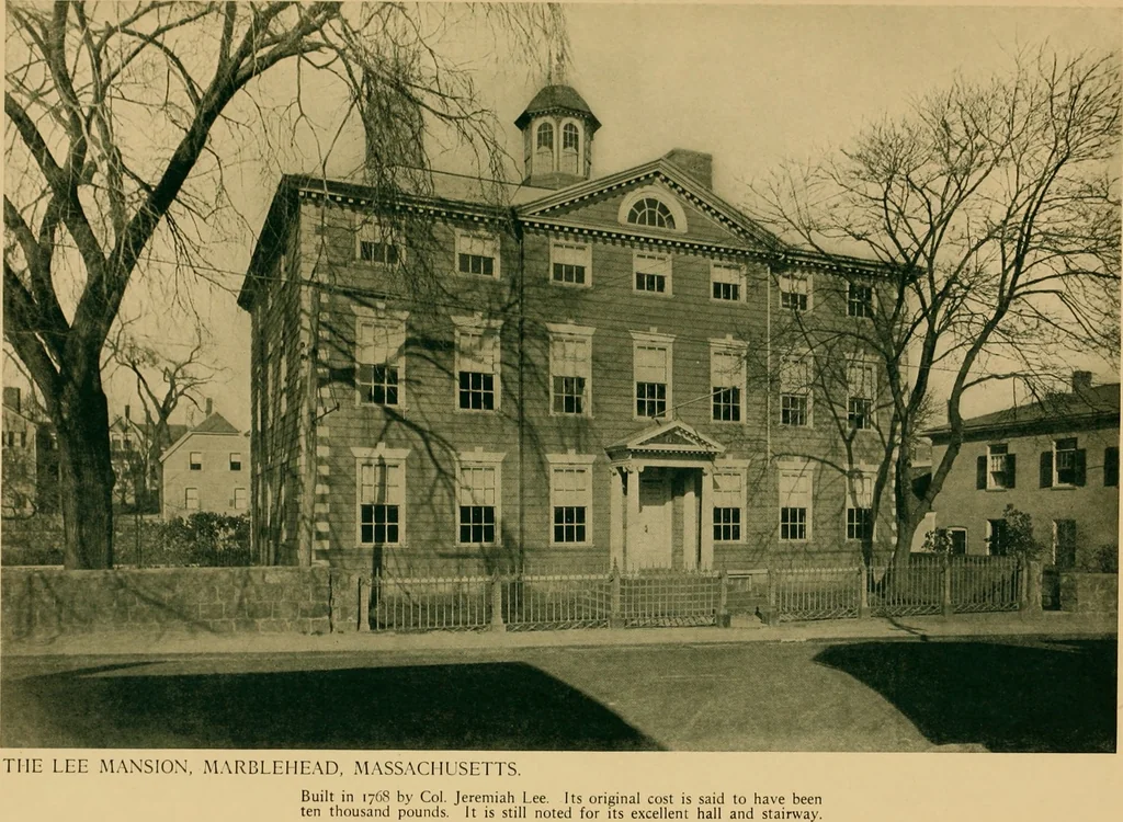 An illustration from An architectural monograph on Marblehead, its contribution to eighteenth and early nineteenth century American architecture,, 1918, leaf 10