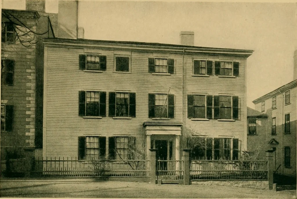 An illustration from An architectural monograph on Marblehead, its contribution to eighteenth and early nineteenth century American architecture,, 1918, leaf 12