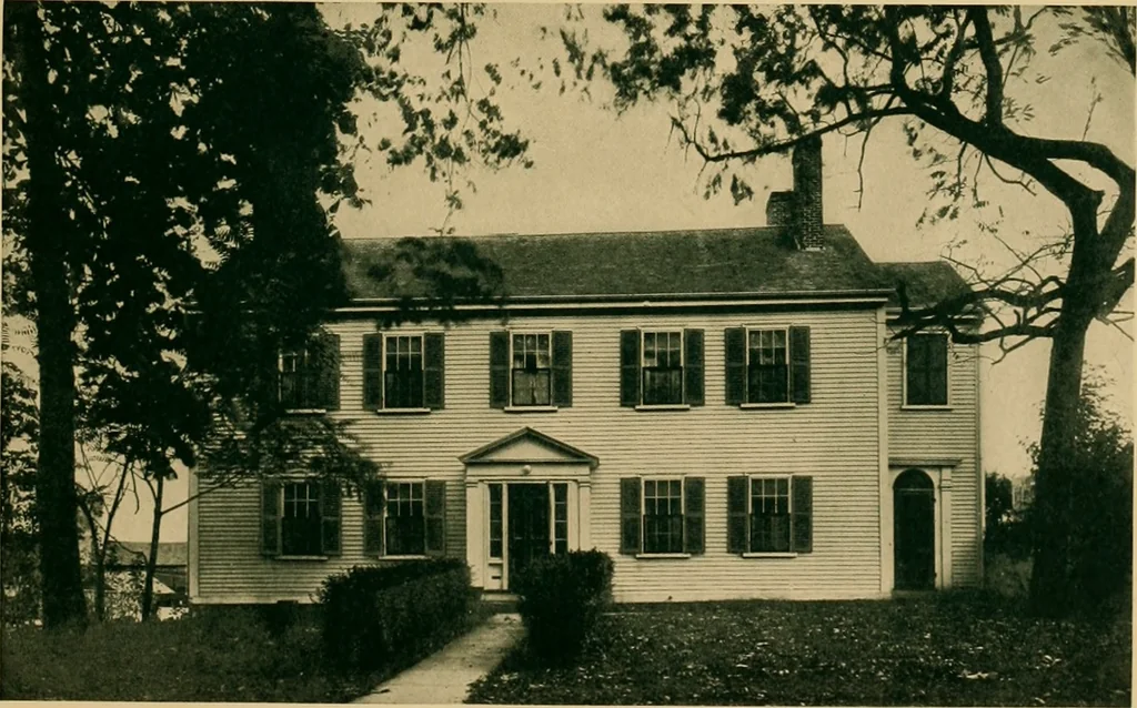 An illustration from An architectural monograph on Marblehead, its contribution to eighteenth and early nineteenth century American architecture,, 1918, leaf 12